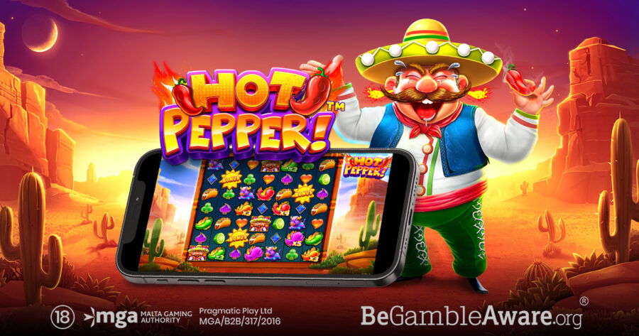 Pragmatic Play turns up the heat in its latest slot, Hot Pepper