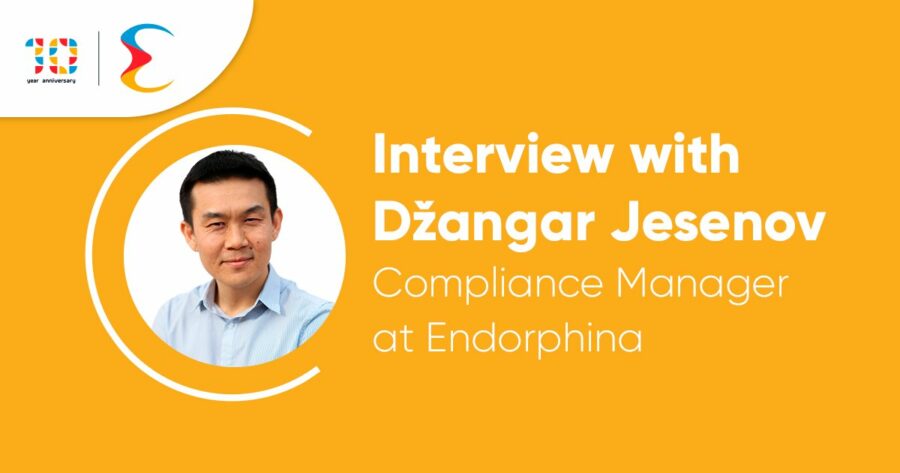 Džangar Jesenov, Compliance manager at Endorphina.