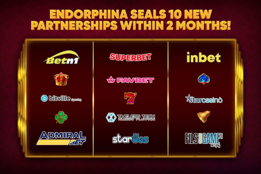 Endorphina achieved several milestones that moved the company forward throughout 2022.