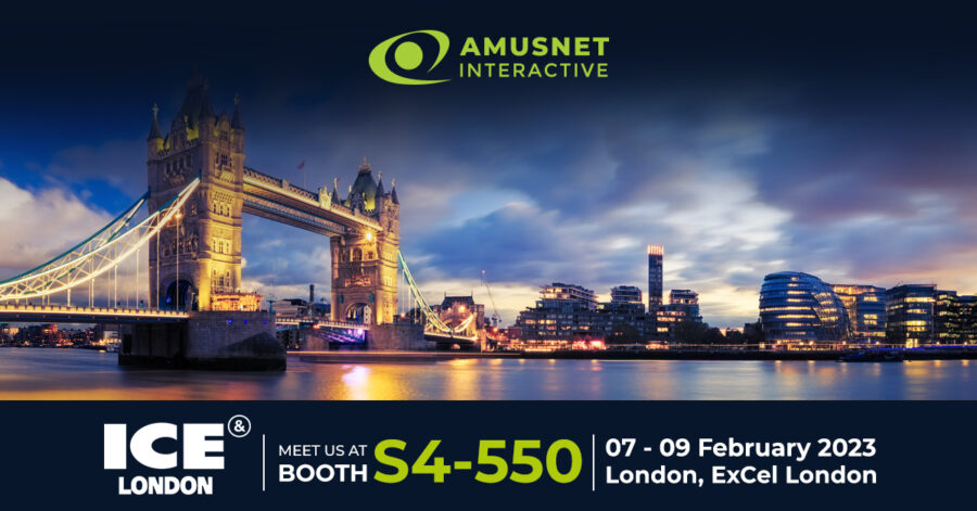 Amusnet Interactive will be present at ICE London 2023.