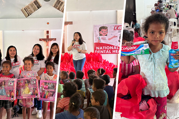 FBM Foundation promotes dental health month in The Philippines