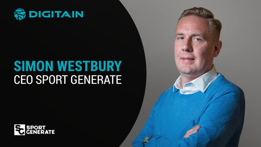 Simon Westbury, CEO for Sport Generate.