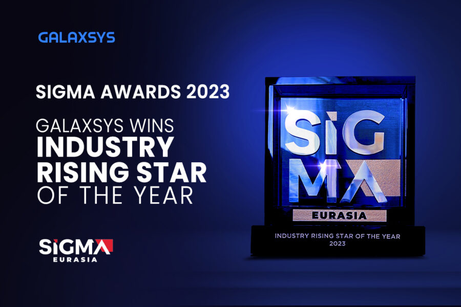 The awards ceremony was held during the SiGMA Eurasia Expo on March 14, 2023. 