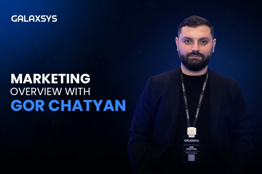 Gor Chatyan, head of marketing at Galaxsys.