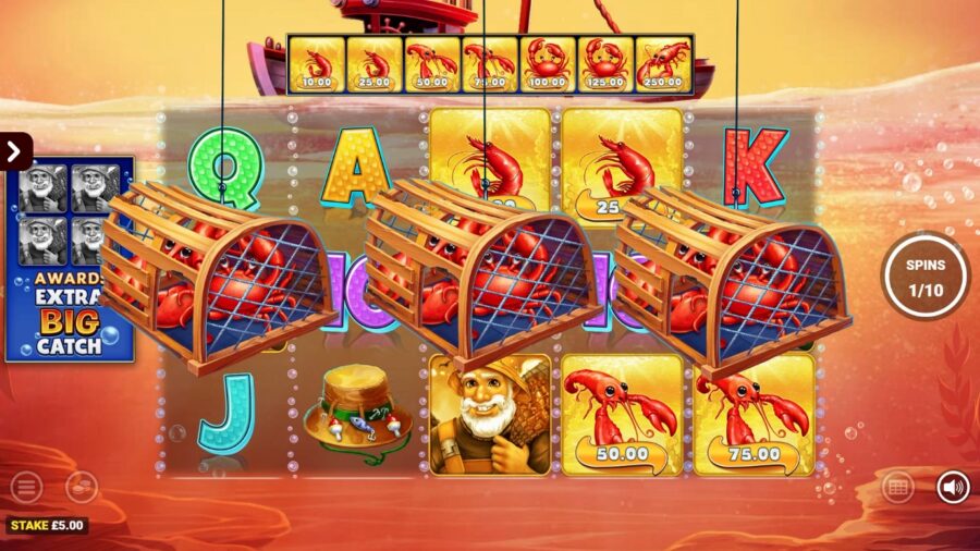 Crabbin’ For Cash Extra Big Catch Jackpot King is a title fit for all players