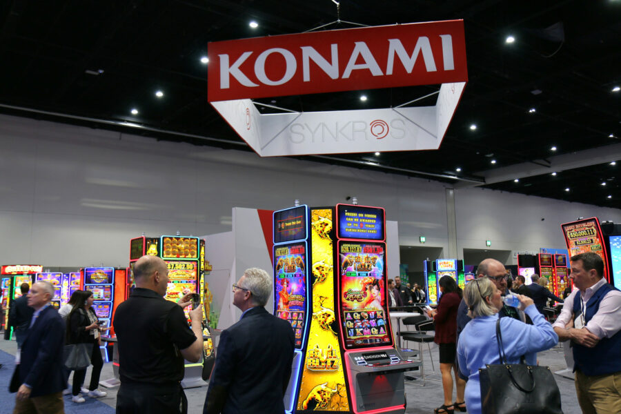 Konami showcased its original games and systems technology at the Indian Gaming Tradeshow