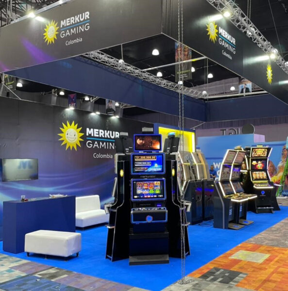 Merkur Gaming Colombia was extremely pleased to experience a great success. 