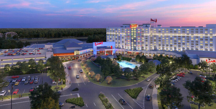 The new casino will offer more than 47,000 square feet of gaming space. The Cordish Companies.