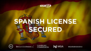 Play’n GO has now secured a Spanish operating licence.