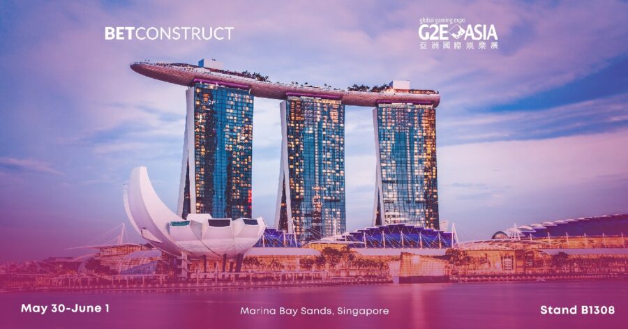 Meet BetConstruct at G2E Asia in Singapore