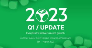 EveryMatrix delivered record growth in Q1 2023.