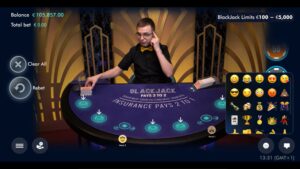 LuckyStreak gives live dealer blackjack a cool twist