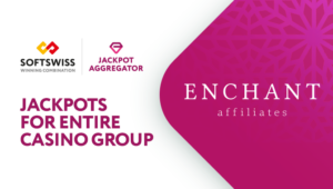 Enchant Affiliates makes it to the list of 50 brands powered by the SOFTSWISS jackpot solution.