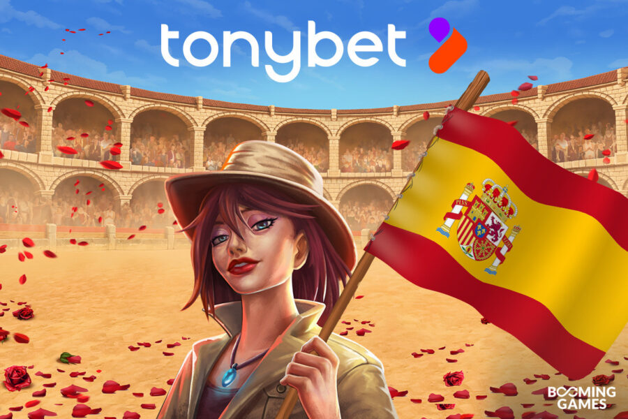 Booming Games has entered the Spanish market with TonyBet