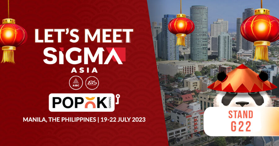 All visitors at SiGMA Asia can find PopOK Gaming’s latest updates at the stand G22.