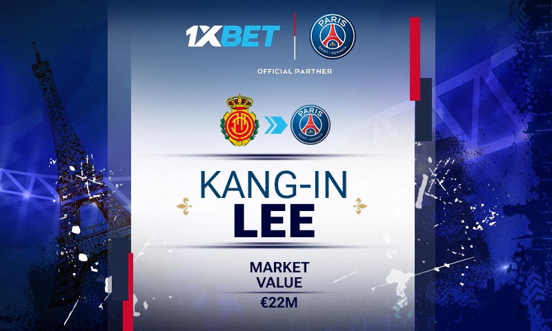 Last year, Paris Saint-Germain and 1xBet signed a three years partnership agreement.