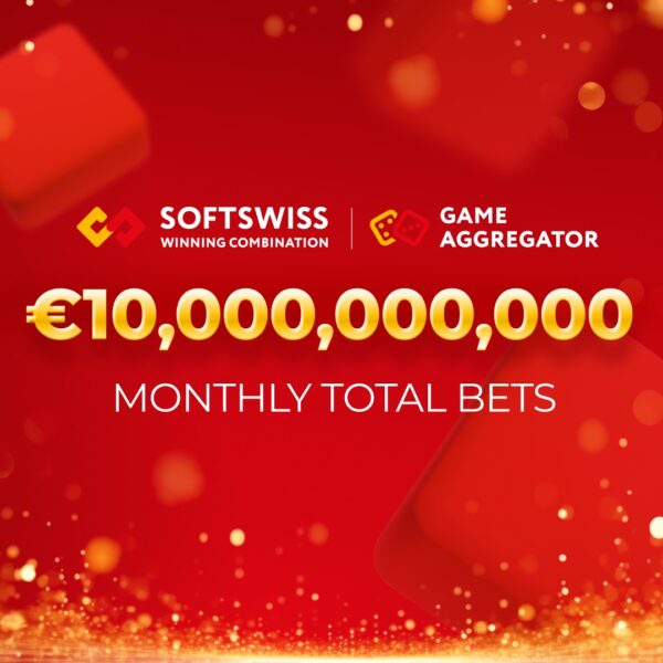 SOFTSWISS Game Aggregator hits €10,000,000,000 in monthly total bets