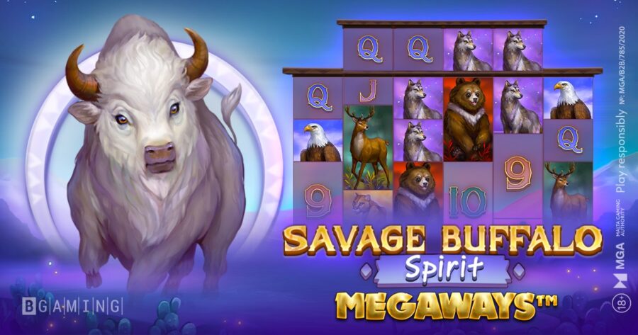 BGaming boosts popular animal portfolio with Savage Buffalo Spirit Megaways