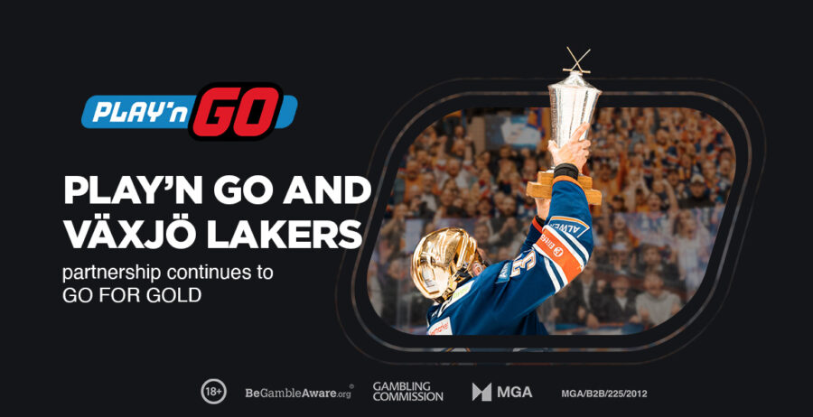 Play’n GO, announced it is returning as the title sponsor for the Växjö Lakers.