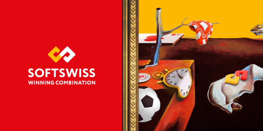 SOFTSWISS stand resembled a museum adorned with paintings dedicated to each of the provider