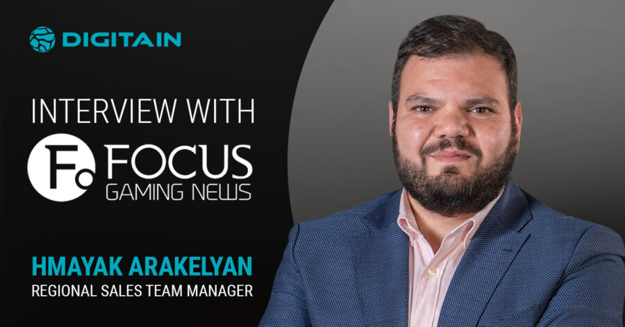 Hmayak Arakelyan, regional sales team manager of Digitain.