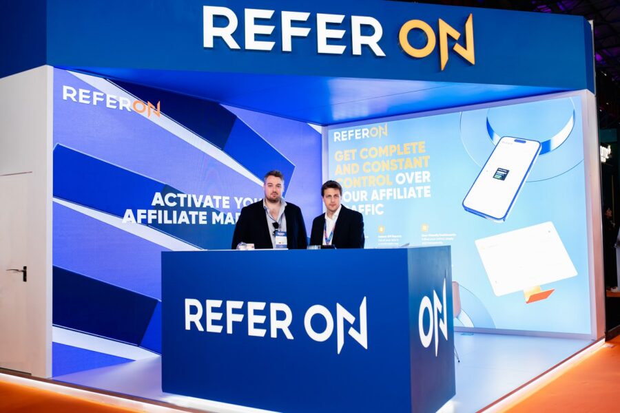 ReferOn welcomed clients and prospects at its stand.