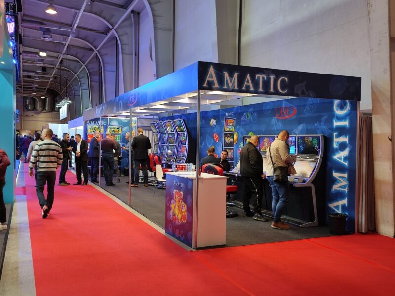 Amatic Industries will present its linked progressive jackpot system Multi-Link at the expo.