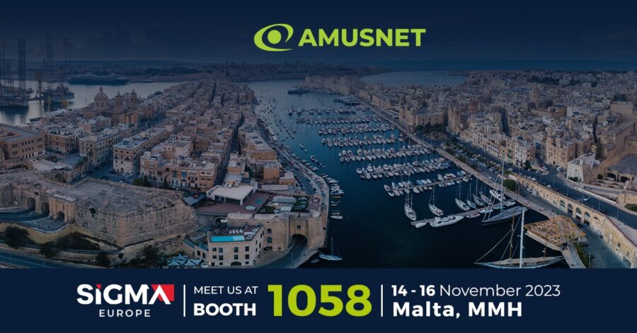 Amusnet steps into the spotlight of SiGMA Europe 2023