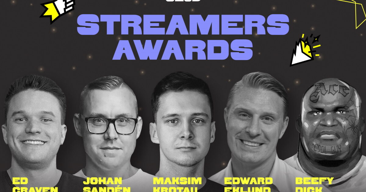 Audience voting begins for firstever Gambling Streamers Awards