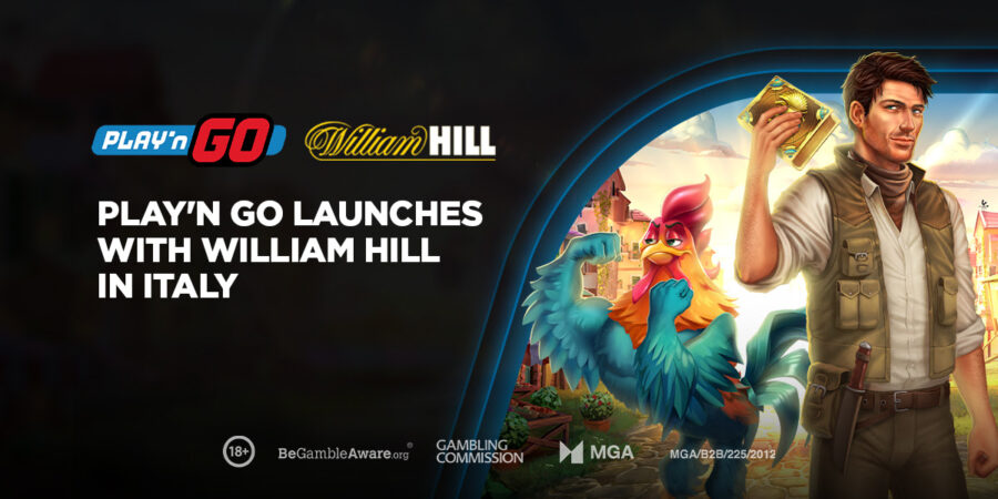 This announcement signals a firm commitment to the Italian market from both Play’n GO and William Hill.