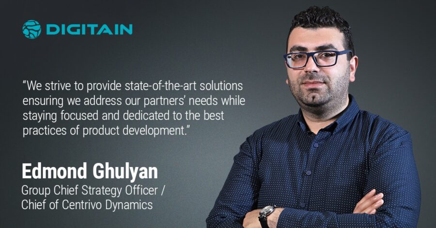 Edmond Ghulyan, Digitain’s Group chief strategy officer and chief of Centrivo product.