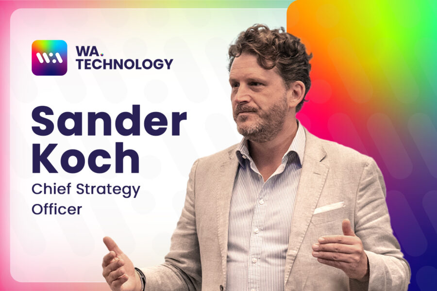 Sander Koch, chief strategy officer at WA.Technology.