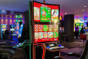 The slot cabinets of the G 50-50 C VIP model are supplied with games from Blue, Green and Red General HD multigame mixes.