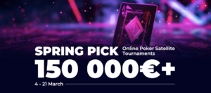 The Spring Pick Series is a chance for poker enthusiasts to compete in the Ukrainian Championship of Sports Poker.