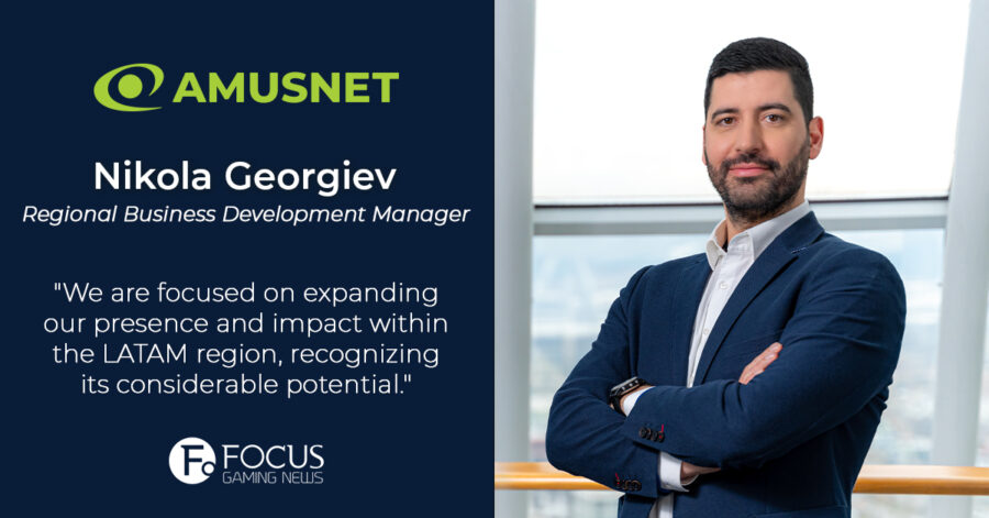  Nikola Georgiev, regional business development manager at Amusnet.