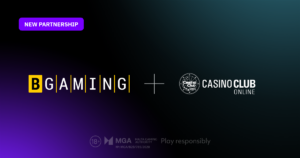 As part of the agreement, BGaming will integrate a selection of its games with Casino Club Online.