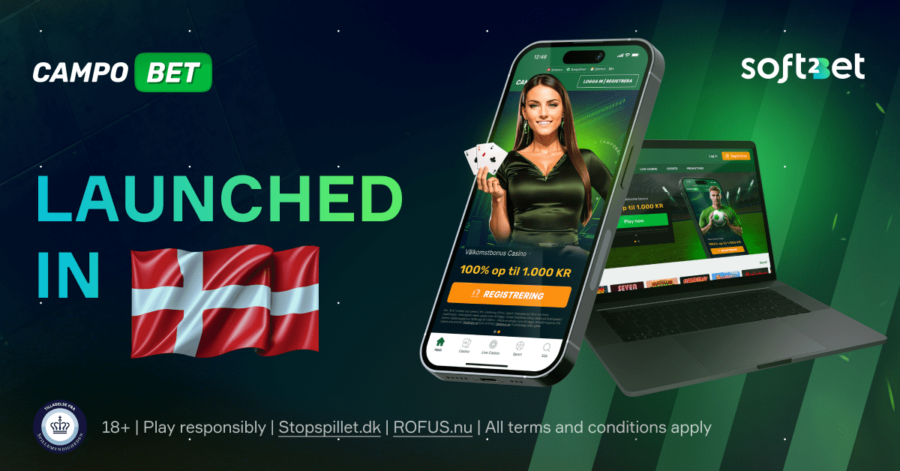 CampoBet.dk players will also have access to Soft2Bet’s award-winning Motivational Engineering Gaming Application (MEGA)