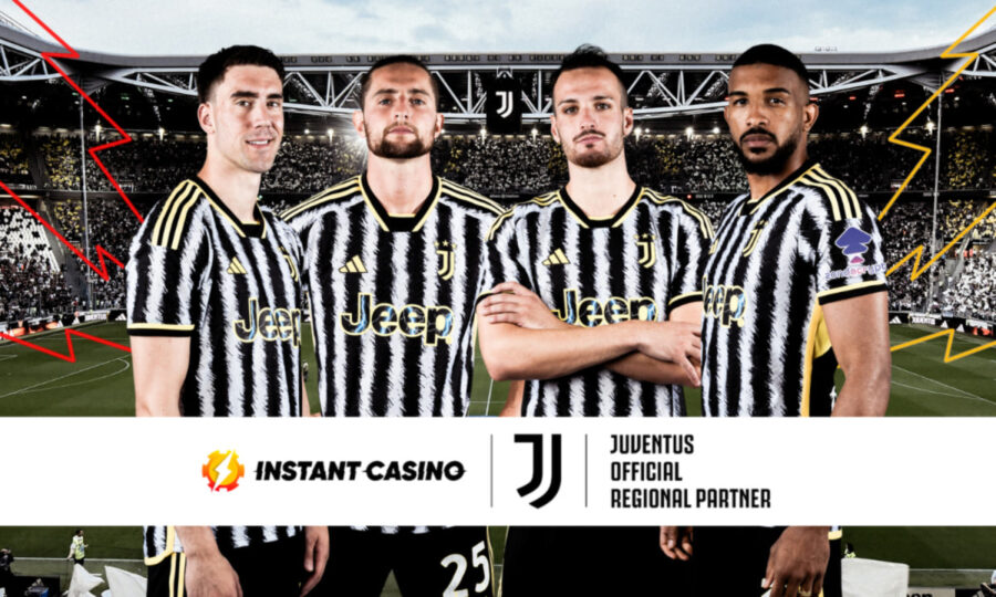 New online casino site Instant Casino partners with Italian Serie A team Juventus FC