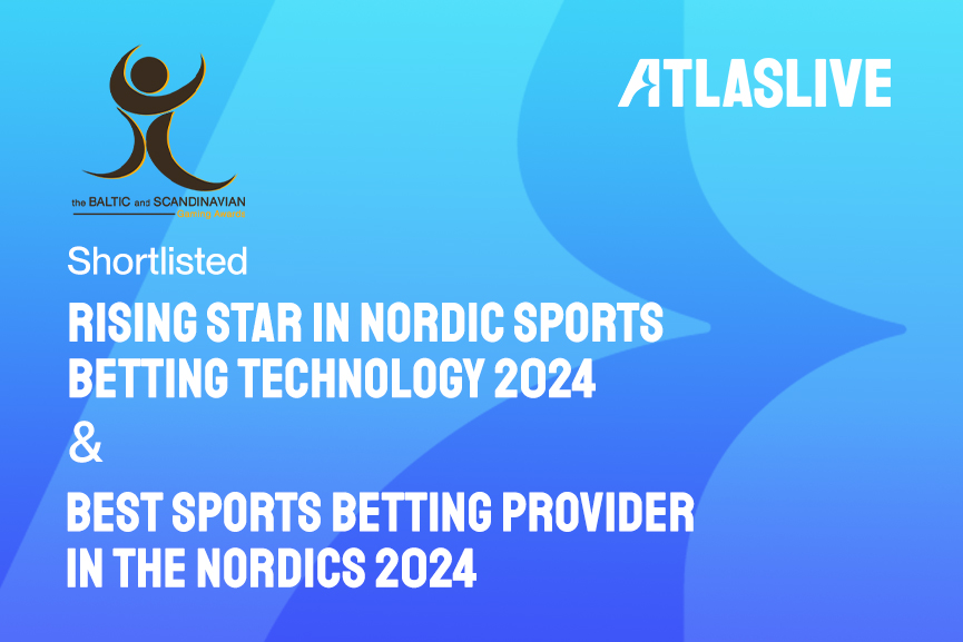 Atlaslive is the Best Sports Betting Provider and a Rising Star in Nordics Sports Betting Technology Awards