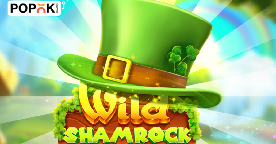 Wild Shamrock features a 5x4 panel slot game with 40 fixed pay lines.