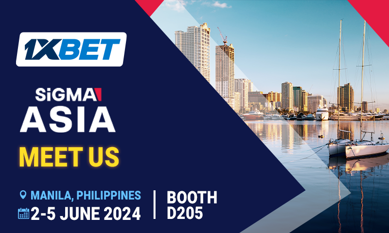 1xBet will welcome guests at booth D205.