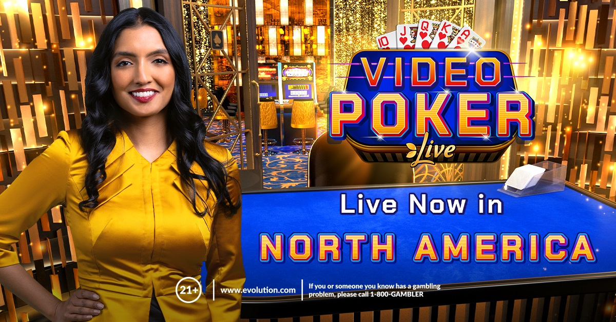 US debut for Evolution’s Video Poker, the ultimate fusion of modern gaming and retro fun