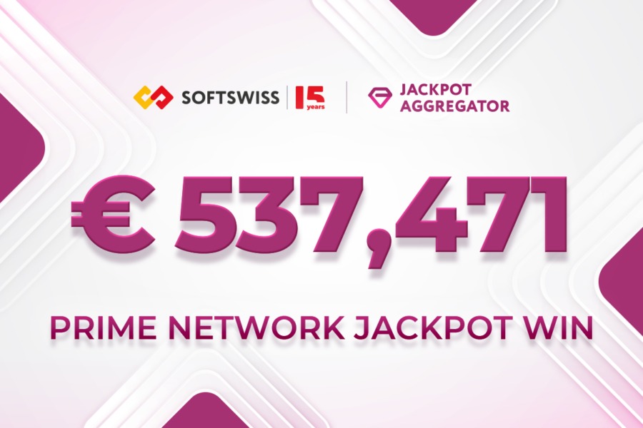 The prize was more than twice the amount awarded in the first Prime Network Jackpot draw.