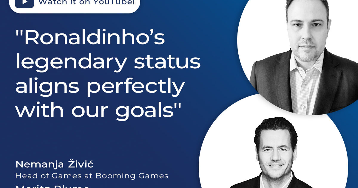Booming Games: “Ronaldinho’s legendary status aligns perfectly with our goals”
