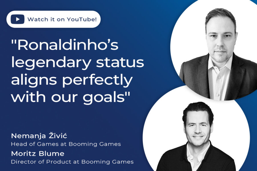 Booming Games: “Ronaldinho’s legendary status aligns perfectly with our goals”