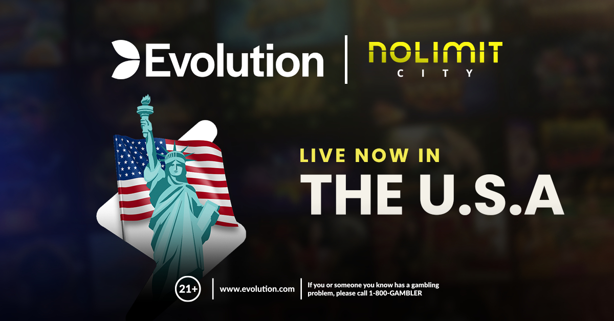 Evolution bolsters its US portfolio with landmark launch of Nolimit City’s slots