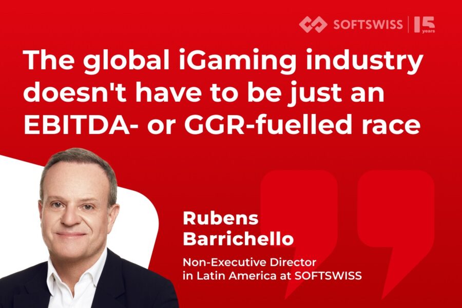 According to Barrichello the igaming industry has the tools to create a truly sustainable and succesful future.