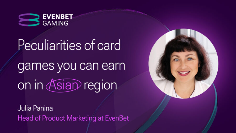 Julia Panina, head of product marketing at EvenBet Gaming.