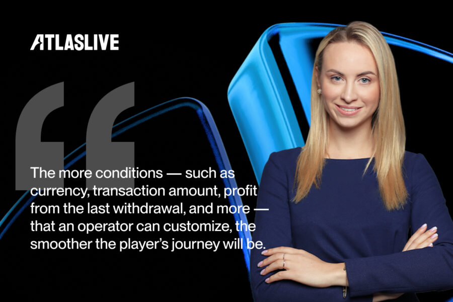 Lidiia Vakulenko, COO of Atlaslive.