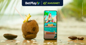 Cocktail Rush is a video slot offering a tropical getaway to island shores.